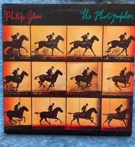 Philip Glass The Photographer 1983 1st press Epic + insert EPC 25480 - Picture 1 of 8