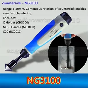1 pz NG3100 smussatura fori profondi strumento sbavatura applicabile - Foto 1 di 4