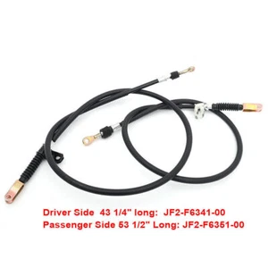 2PCS Rear Brake Cable for Yamaha G8 G14 G16 G19 G20 Gas and Electric Golf Carts - Bild 1 von 7
