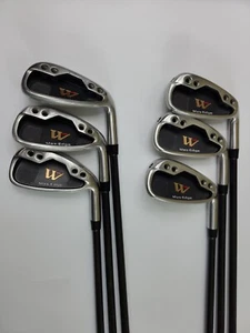 Warrior Golf Max-Edge Iron Set 4, 5,6,8,9,PW(7 IRON MISSING ) Custom fit flex - Picture 1 of 12
