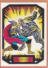1987 COMIC IMAGES MARVEL UNIVERSE COLOSSAL CONFLICTS DESTROYER #17 EXMT/NM*A1421
