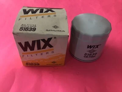 🔥🔥 Filtro de aceite de motor WIX 51839 se adapta a Mercury Lynx Topaz 1984-1987 envío gratuito Foto 1 de 4
