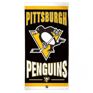 Pittsburgh Penguins Towel 30x60 Beach Style - Picture 1 of 1