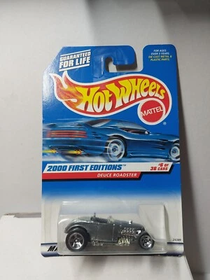 Hot Wheels 1/64 🇨🇵 zamac deuce roadster 2000 first édition #24389 - Photo 1/4