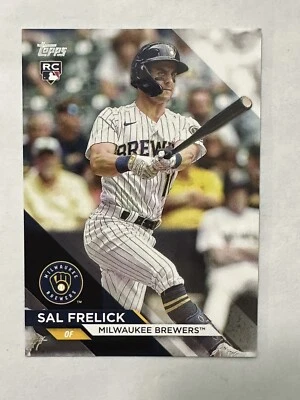 Sal Frelick 2024 Topps Flagship Collection #2 RC Brewers EXCLUSIVE SSP 💎 - Image 1 of 2