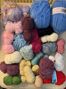 1500g Vintage Unused Wool/Yarn Job Lot Tapestry Crochet Knitting Baby Various #2 - Picture 1 of 10