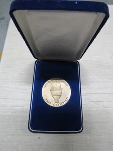 1984 Los Angeles Olympics Bronze Volunteer Participation Medallion Medal - Picture 1 of 5