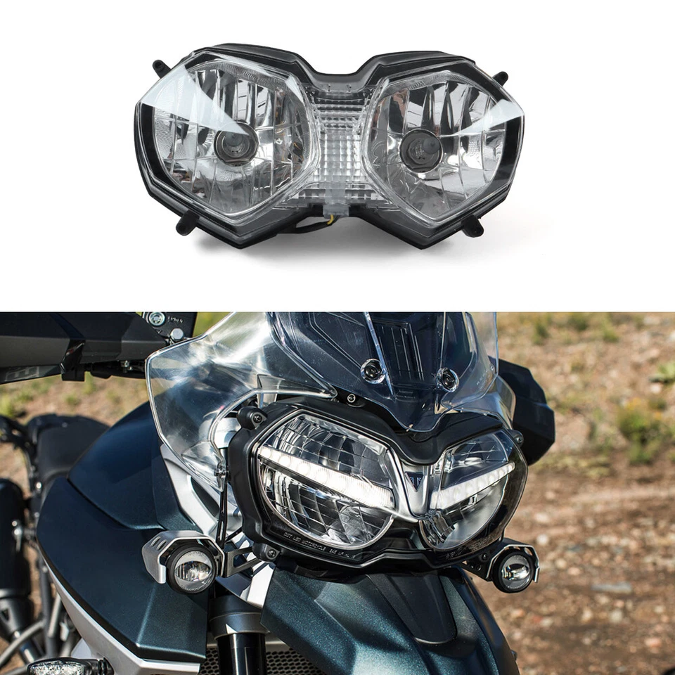 Conjunto de faros de motocicleta para Triumph Tiger 800/1200 2018 Foto 1 de 4