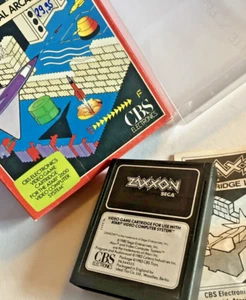 Atari 2600 - "Zaxxon" +Anleitung +OVP in 0,4 mm Cover - Bild 1 von 12