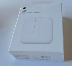 GENUINE Apple 12W USB Fast Charging Power Adapter for iPad/iPhone ~ White(A2167) - Picture 1 of 3