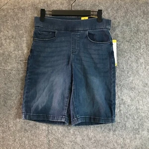 DKNY Womens Shorts Size Small Comfort Stretch Blue Jean NWT - Picture 1 of 7