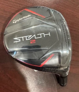 NEW RIGHT HAND TOUR ISSUE TAYLORMADE STEALTH 2 15° 3 WOOD HEAD WITH SPEC STICKER - Picture 1 of 4