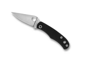 Spyderco Bug Slipjoint Knife C133GBKP Satin Plain Edge 12c27 Blade Black G-10 - Picture 1 of 1
