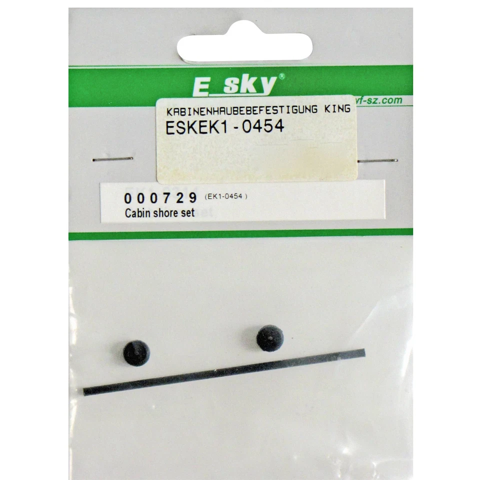 Ersatzteil Befestigung Kabinenhaube Honey Bee King 3 Esky EK1-0454 | 000729 8900 - Bild 1 von 1