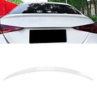 White Rear Trunk Spoiler Lip Wing For Mercedes Benz C Class W206 C300 AMG 21-23