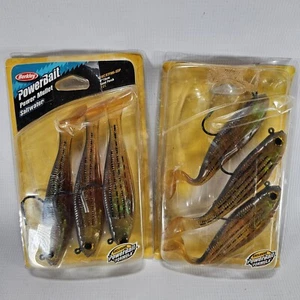 6 Berkley Powerbait 6" Pre-Rigged Swim bait mullet sand perch saltwater x strong - Picture 1 of 6