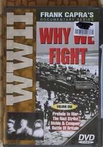 WWII WHY WE FIGHT VOL 1 (dvd) ***disc only******** - Picture 1 of 1