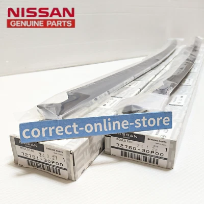 300ZX Z32 T-Top Front Windshield Side Molding Rh&Lh Set Nissan Genuine - Image 1 of 2