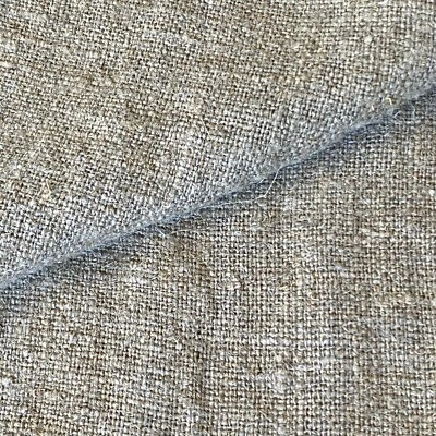 1143. Plain Rustic Stonewashed 100% Linen Fabric, Price per 1/2 metre,100cm wide - Image 1 of 4