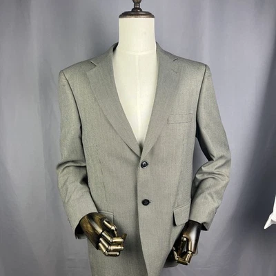 Blazer Stafford Essentials para hombre talla 40 corto mezcla de poliéster 43 pecho Foto 1 de 4