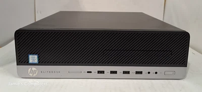 HP Elitedesk 800 G3 i7-7700 SFF 16GB RAM 512GB  SSD Linux Mint 22.1 - Image 1 of 4