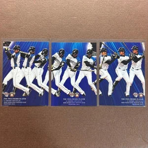 Shohei Ohtani 2013 BBM Rookie RC Card Team Edition Puzzle Card F96 F97 F98 - Foto 1 di 7