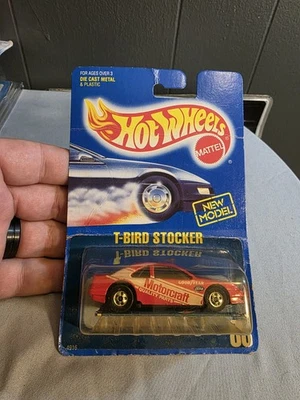 Vintage Hot Wheels Blue Card T-Bird Stocker Foto 1 de 4