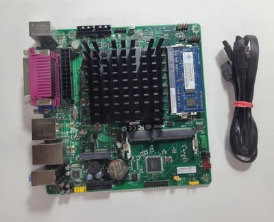 Placa-mãe industrial MITAC PD14RI com Pentium N3700, 2GB de RAM *LEIA #0336 - Imagem 1 de 4