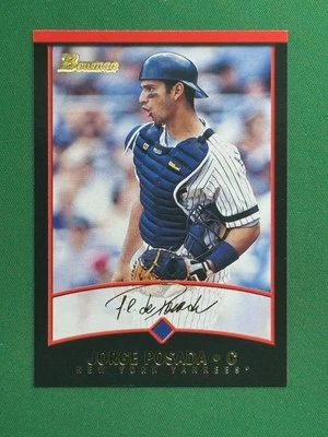 2001 Bowman Baseball Gold Parallel No53 Хорхе Посада - Изображение 1 из 2