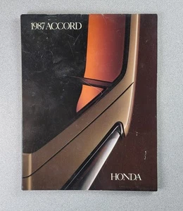 Honda Accord 1987 OEM Dealers Sales Brochure Literature Specifications Catalog - Picture 1 of 9