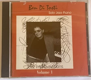 Ben Di Tosti - Solo Jazz Piano Volume 1 - Superb Like New Condition - Awesome - Imagen 1 de 2