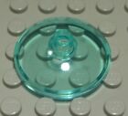 LEGO Coperchio Parabol Rotondo 3x3 Trasparente Celeste (1816#)