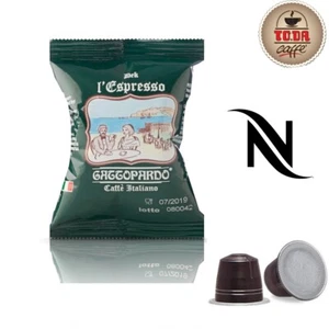 100 Capsule Caffè TODA Gattopardo DECAFFEINATO Dek compatibili Nespresso Deca - Imagen 1 de 1