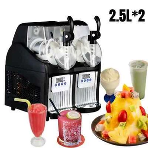 5L Commercial Frozen Juice Cold Drinking Slush Ice Cream Snow Melting Machine - Picture 1 of 12