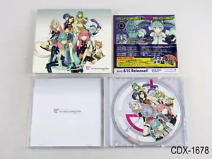 exit tunes presents Vocaloconnection Vocaloid Miku Album CD Japan 2012 US Seller - Imagen 1 de 10