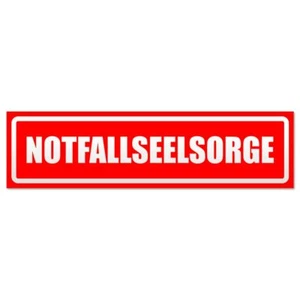 Notfallseelsorge invertiert Magnetschild Schild magnetisch - Picture 1 of 25