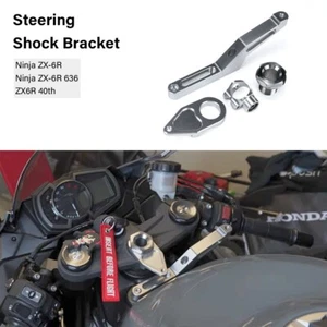 For Kawasaki Ninja ZX-6R KRT Edition ZX-6R 636 2009-2025 Steering Damper Bracket - Picture 1 of 13