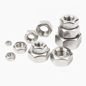 M1 M1.2 M1.4 M1.6 M2 Small Hex Nut 304 Stainless Steel Micro Mini Hexagon Nuts - Picture 1 of 5