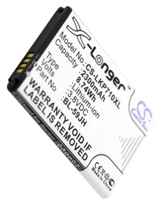 Batterie 2300mAh type BL-59JH EAC61998401 EAC61998402 Pour LG P703 P710 P713 - Photo 1 sur 1