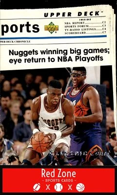 1993-94 Upper Deck Special Edition - #205 Denver Nuggets EX+ NM Set Break. - Image 1 of 2
