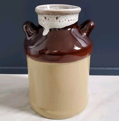 Ancien Pot À Lait En Céramique Vintage Collection Déco - Photo 1/4