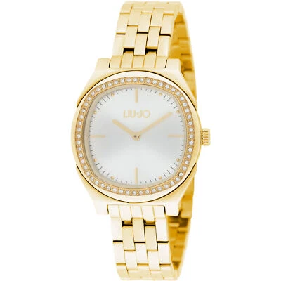 Liu Jo Talent TLJ2178 Orologio da donna in acciaio laminato oro con cristalli - Immagine 1 di 2