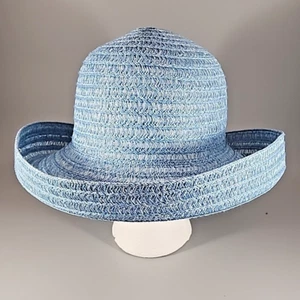 Betmar New York blau verstaubarer schlapper Sonnenhut #179 - Bild 1 von 6