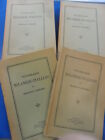 Vocabolario Milanese-Italiano 4 volumi 2- 3- 4 (2 parti) incompleto manca vol 1 
