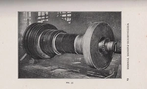 1909 HARD COVER BOOK THE POWER PLANT LIBRARY STEAM TURBINES HUBERT COLLINS - Bild 1 von 9