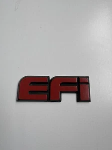 Genuine Rover Mg Montego Maestro Red EFI Badge Rear Rover 216 Vitesse - Picture 1 of 3