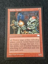 Goblin Vandal X4 Weather Light NM/LP MTG Magic The Gathering Cards Play Set