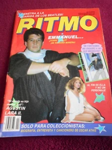 REVISTA RITMO EMMANUEL BILLY IDOL OSCAR ATHIE ROCIO DURCAL TATIANA MARIA VARIEDAD - Imagen 1 de 18