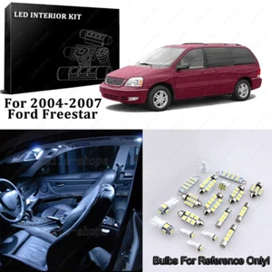 9pcs Xenon White LED Interior Light Package Fit For 2004-2007 Ford Freestar - Picture 1 of 10