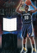 2015-16 Absolute Memorabilia NBA Stars Materials Card #24 Zach Randolph /99 